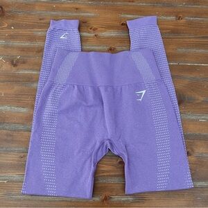 Women’s Gymshark Flex Workout Leggings lavender.